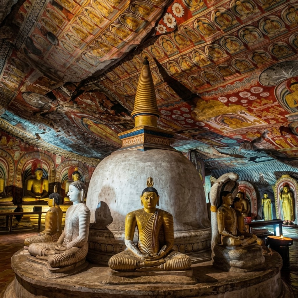 dambull cave temple