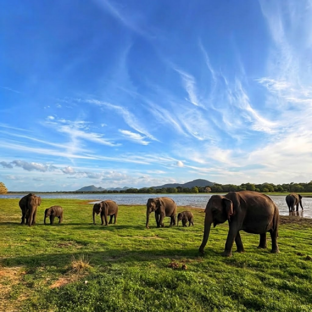 elephant gathering